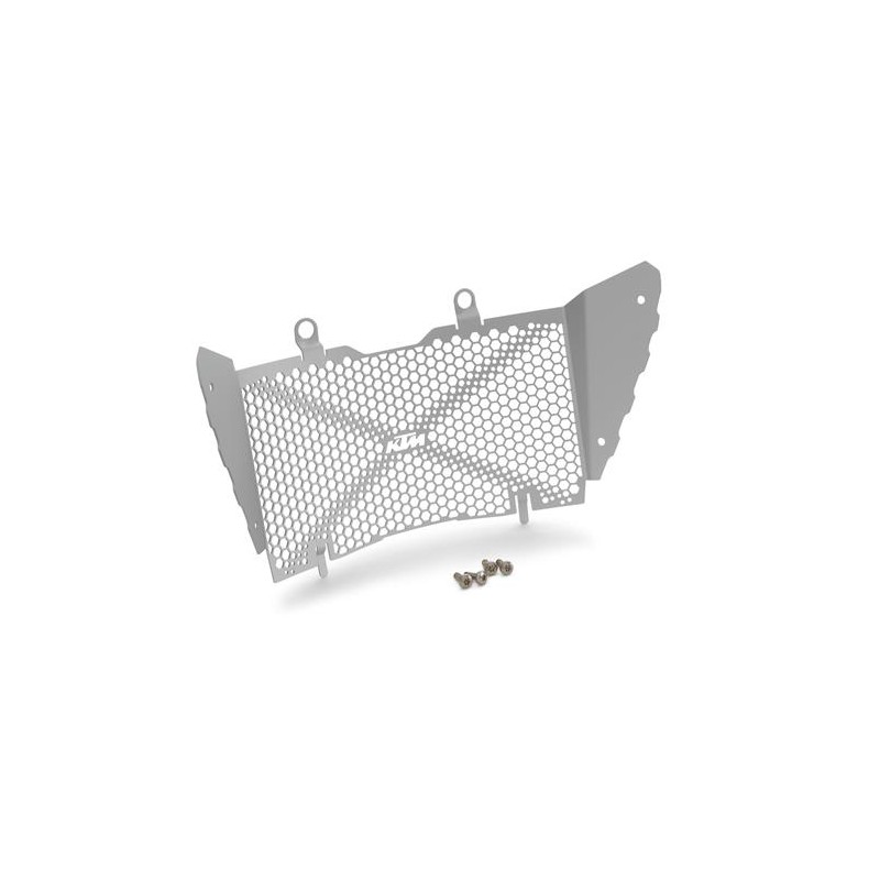 Grille De Protection Radiateur Pour Honda CRF300L (2021-2025) - Alliage Aluminium Noir - Montage Sans Modification - 7